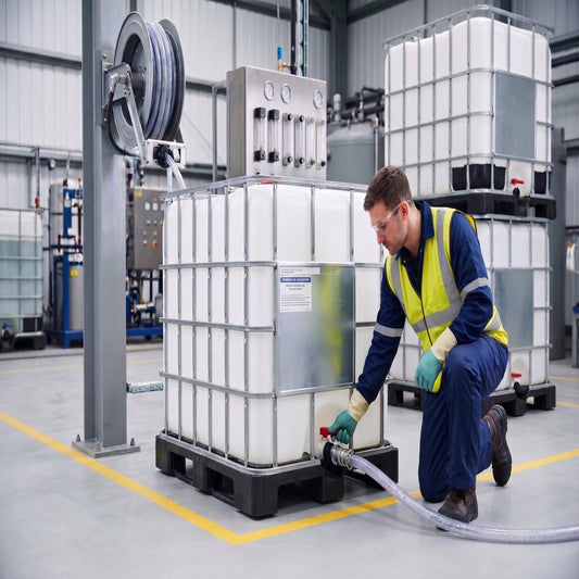 1000L IBC Container with Plastic Pallet for Safe Storage