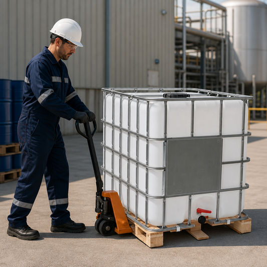 1000L UN Approved IBC Container with Timber Pallet for Safe Storage