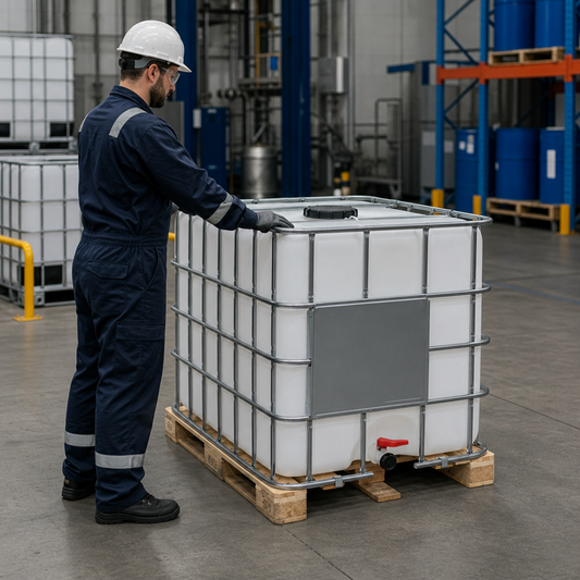 1000L UN Approved IBC Container with Timber Pallet for Safe Storage