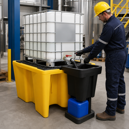Drip Catcher Dispenser for Single IBC Bunds
