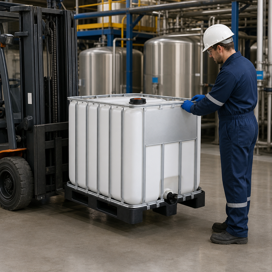 640 Litre IBC Container with 2 Inch Valve for Industrial Use