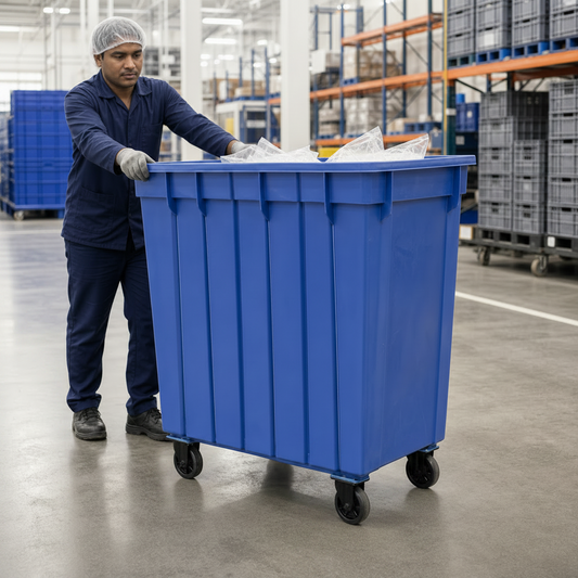 Castor Wheels for 500L Storage Bins
