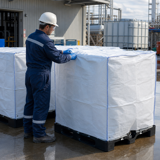 Outdoor Waterproof IBC Cover for 1000L Containers