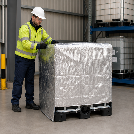 Thermal IBC Cover for Year-Round Protection