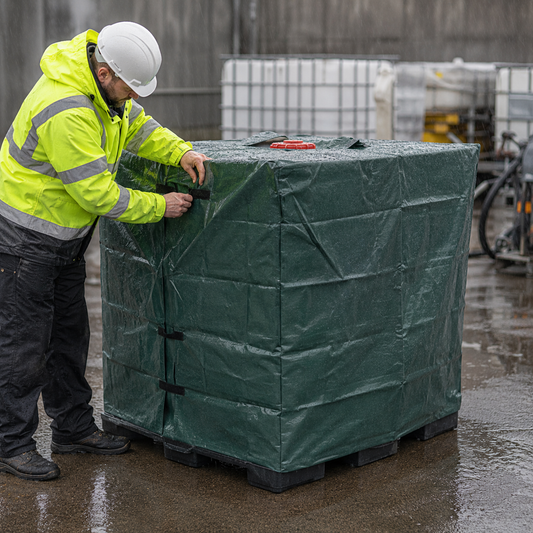 Watertight Windproof IBC Cover for 1000L Tanks