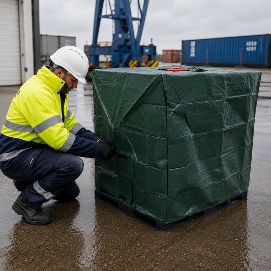 Watertight Windproof IBC Cover for 1000L Tanks