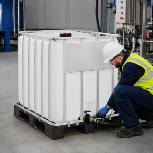 Reconditioned 640 Litre IBC Container with 2 Inch Valve for Industrial Use