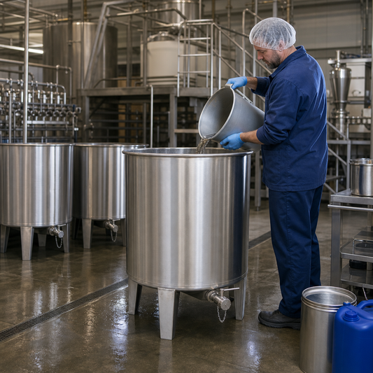 1000 Litre Stainless Steel Open Top Tank for Industrial Use