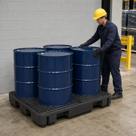 Medium Drum Bund for Four Drums with Removable Platform